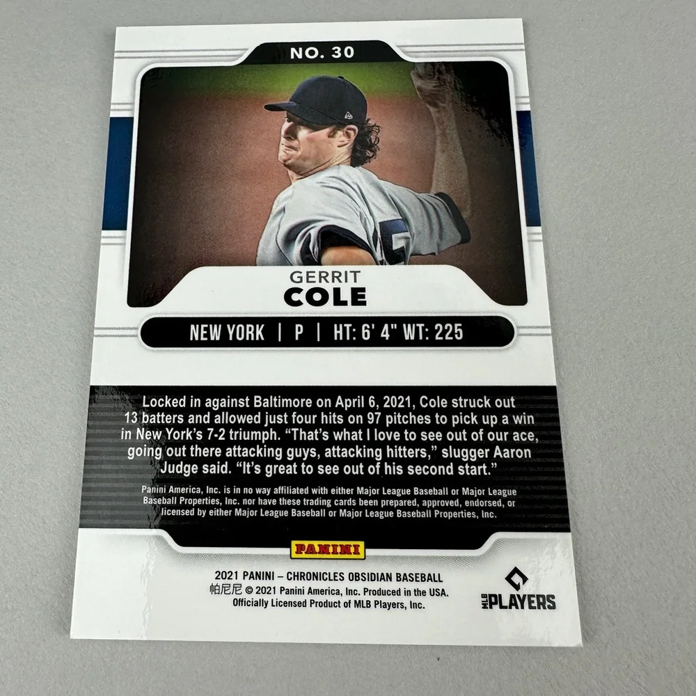 Gerrit Cole Yankees lot of 9 - Picture 7 of 15